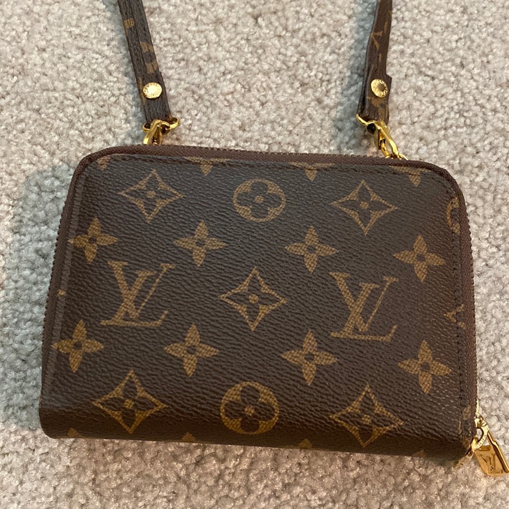 COPY - Louis Vuitton Crossbody Double-Zip Wallet Purse